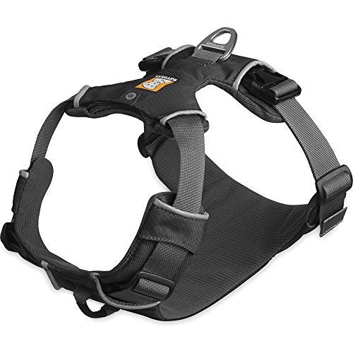 RUFFWEAR - Front Range, Everyday No Pull Dog Harness with Front Clip, Trail Running, Walking, Hiking, All-Day Wear, Twilight Gray (2016), Medium