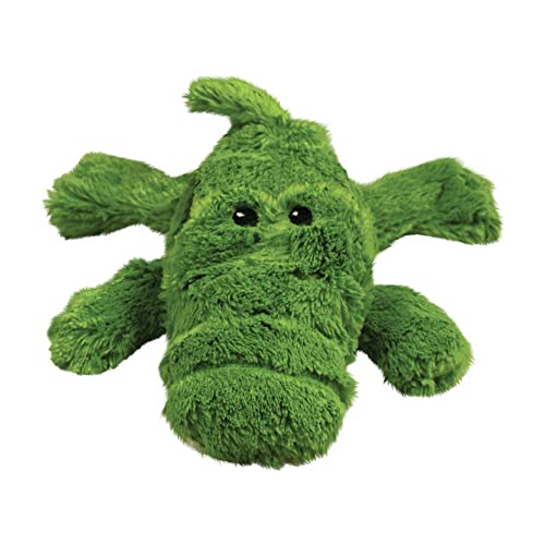 KONG - Cozie Ali Alligator - Indoor Cuddle Squeaky Plush Dog Toy - X-Large, for Large Breeds