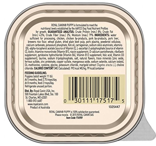 Royal Canin Canine Health Nutrition Puppy In Gel Tray Dog Food, 3.5oz (Pack of 24)