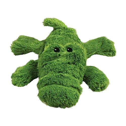KONG - Cozie Ali Alligator - Indoor Cuddle Squeaky Plush Dog Toy - X-Large, for Large Breeds