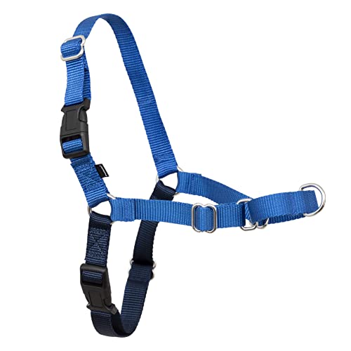 PetSafe Easy Walk No-Pull Dog Harness - The Ultimate Harness to Help Stop Pulling - Take Control & Teach Better Leash Manners - Helps Prevent Pets Pulling on Walks - X-Large, Royal Blue/Navy Blue