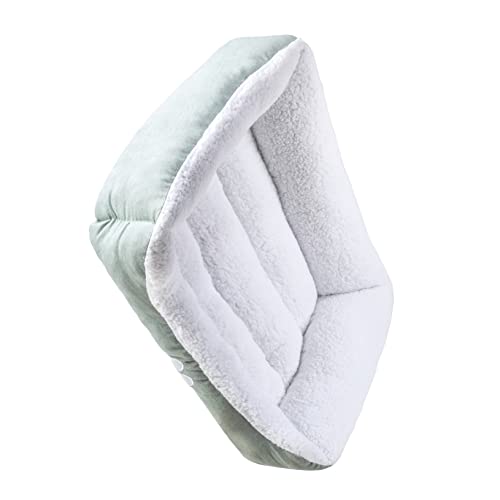 long rich Rectangle Bolster Pet Bed, Dog Bed Medium Size, Turquoise