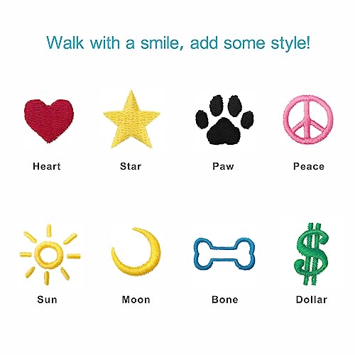 Blueberry Pet Essentials Personalized Dog Collar, Emerald, Medium, Adjustable Customized ID Collars for Medium Dogs Embroidered with Pet Name & Phone Number