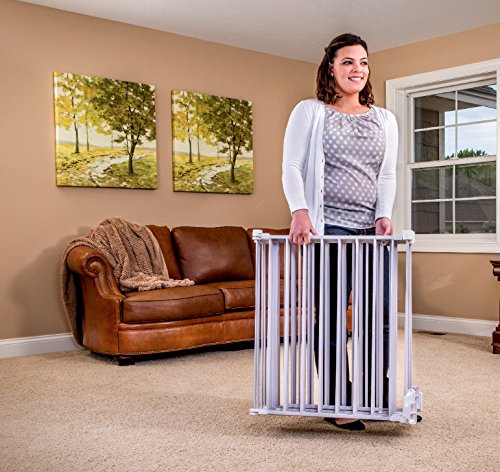 Regalo 192-Inch Super Wide Adjustable Baby Gate and Play Yard, 4-In-1, Bonus Kit, 4 Count (Pack of 1