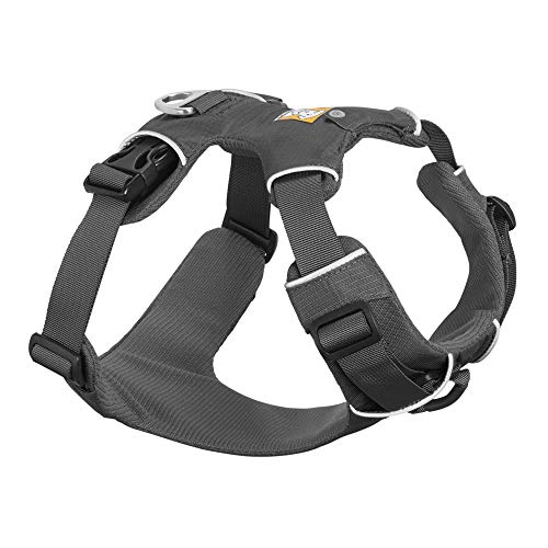 RUFFWEAR - Front Range Dog Harness, Reflective and Padded Harness for Training and Everyday, Twilight Gray (2017), Small