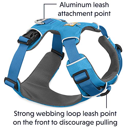 Ruffwear All-Day Dog Front Range Harness, Blue (Dusk), XXS