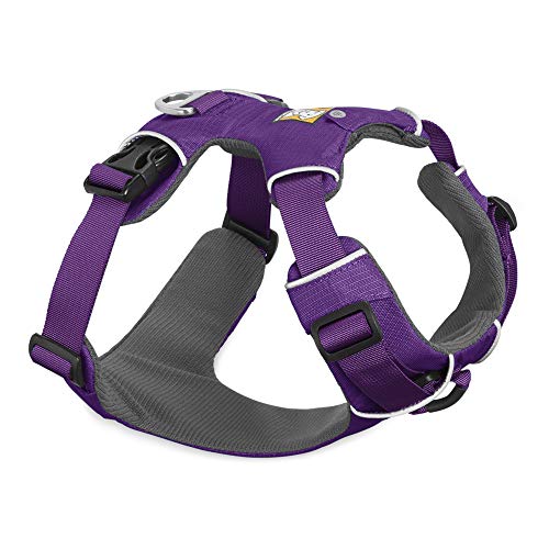 RUFFWEAR - Front Range Dog Harness, Reflective and Padded Harness for Training and Everyday, Tillandsia Purple (2017), Small