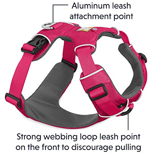 Ruffwear All-Day Dog Front Range Harness, Pink (Wild Berry), L/XL