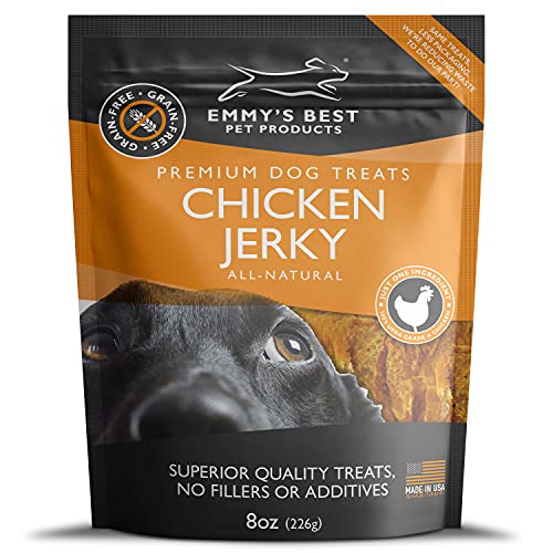 #1 Premium Chicken Jerky Dog Treats - Made in USA Only - No Fillers, Additives or Preservatives - One Ingredient: USDA Grade A Chicken - Great For Training/Bribing Your Pet - 100% Empty Bag Satisfaction Guarantee
