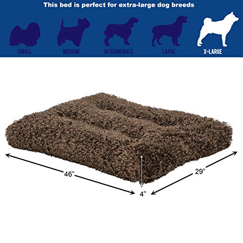 MidWest Homes for Pets Deluxe Dog Beds | Super Plush Dog & Cat Beds Ideal for Dog Crates | Machine Wash & Dryer Friendly, 1-Year Warranty