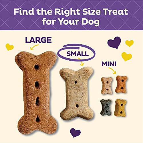 Old Mother Hubbard by Wellness P-Nutty Assorted Mix Natural Dog Treats, Crunchy Oven-Baked Biscuits, Ideal for Training, Small Size, 20 pound box