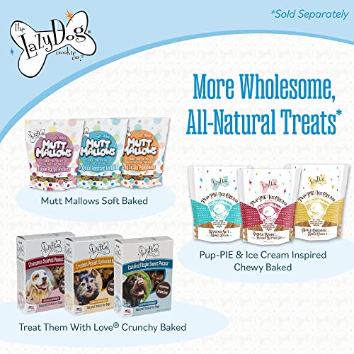 The Lazy Dog Cookie Co. - Original Pup-Pie - Happy Birthday Dog Treat for a Darling Girl, 5 oz