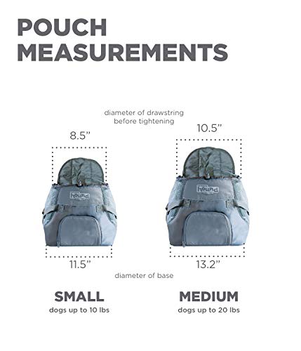 Outward Hound PoochPouch Dog Front Carrier, Medium, Grey