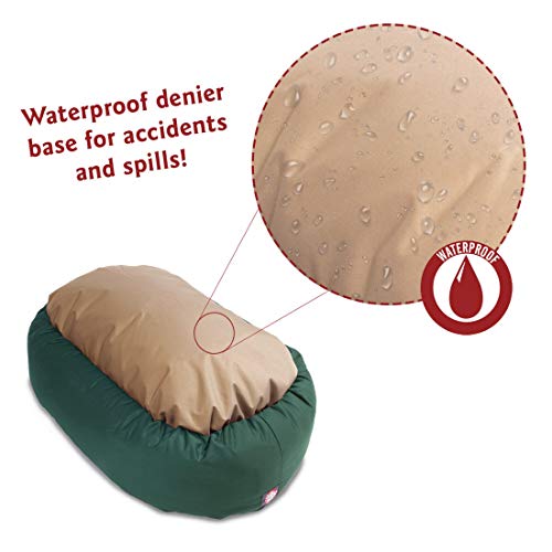 24 inch Green Bagel Dog Bed By Majestic Pet Products
