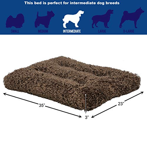 MidWest Homes for Pets Deluxe Dog Beds | Super Plush Dog & Cat Beds Ideal for Dog Crates | Machine Wash & Dryer Friendly, 1-Year Warranty