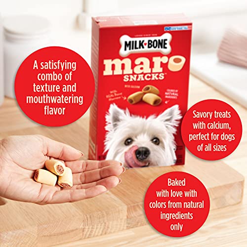 Milk-Bone MaroSnacks Large Dog Treats With Bone Marrow, 58 Ounces