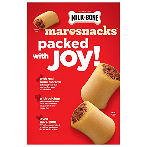 Milk-Bone MaroSnacks Large Dog Treats With Bone Marrow, 58 Ounces