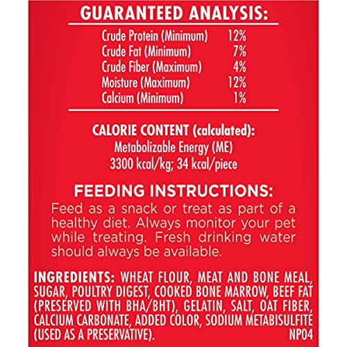 Milk-Bone MaroSnacks Large Dog Treats With Bone Marrow, 58 Ounces