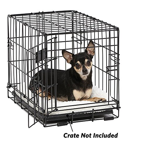 MidWest Bolster Pet Bed 18L-Inch White Fleece Cat Bed w/ Comfortable Bolster | Ideal for "Toy" Dog Breeds & Fits an 18-Inch Crate | Easy Maintenance Machine Wash & Dry | 1-Year Warranty @ The following redundant information [bed,3][dog,4] should be removed