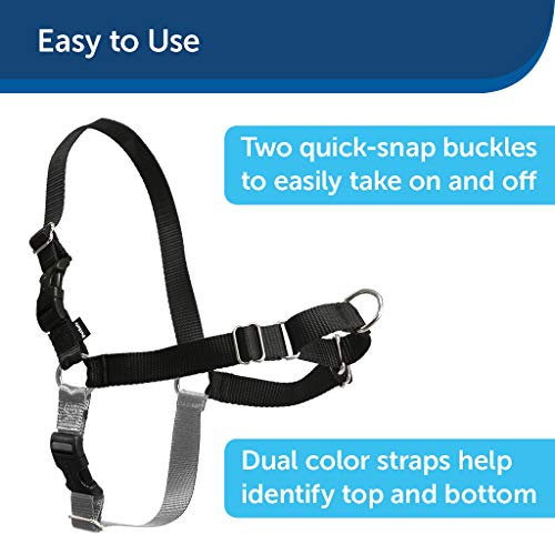 PetSafe Easy Walk Dog Harness, No Pull Dog Harness, Fawn/Brown, X-Large