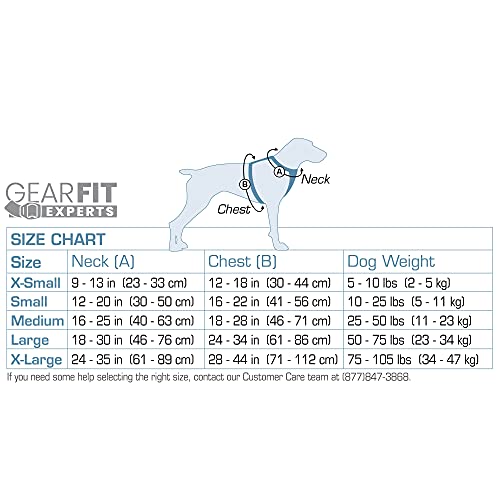 Kurgo Dog Harness | Pet Walking Harness | Extra Large | Black | No Pull Harness Front Clip Feature for Training Included | Car Seat Belt | Tru-Fit Quick Release Style