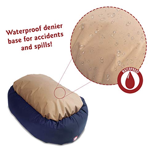 24 inch Blue Bagel Dog Bed By Majestic Pet Products