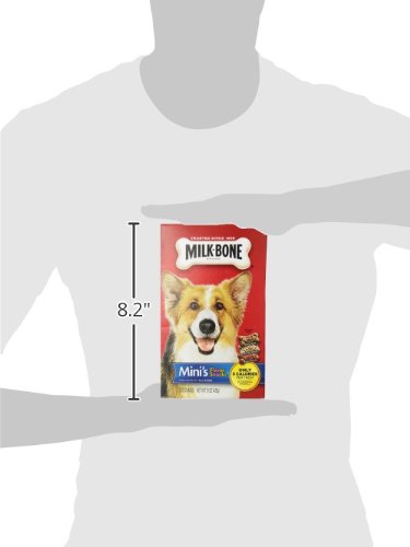 Milk-Bone Mini'S Flavor Snacks Dog Treats, 15-Ounce (Pack Of 6)