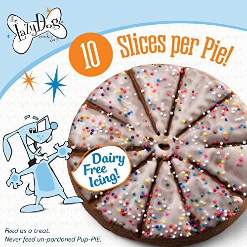 The Original Pup-Pie® Happy Adoption Day Pie Shaped Treat for one Lucky Pup!