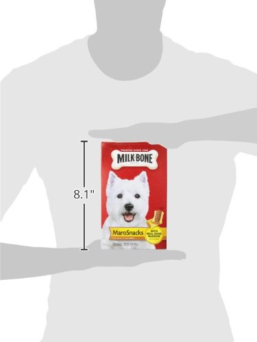 Milk-Bone MaroSnacks Dog Treats for Small Dogs, 15-Ounce (Pack of 6)
