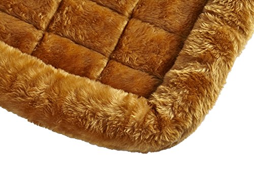 MidWest Homes for Pets 277192 Pet Crate Bed Cinnamon Fur for Pets (40218-CN)