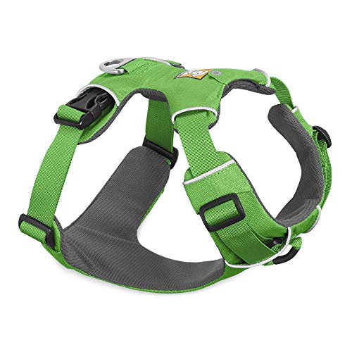 Ruffwear - Front Range Dog Harness, Reflective and Padded Harness for Training and Everyday, Meadow Green (2017), X-Small