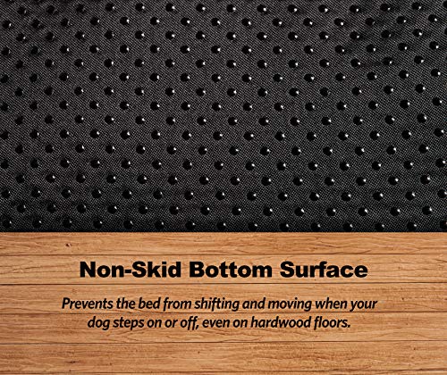 MidWest Homes for Pets Deluxe Dog Beds | Super Plush Dog & Cat Beds Ideal for Dog Crates | Machine Wash & Dryer Friendly, 1-Year Warranty, 42-Inch, Cocoa