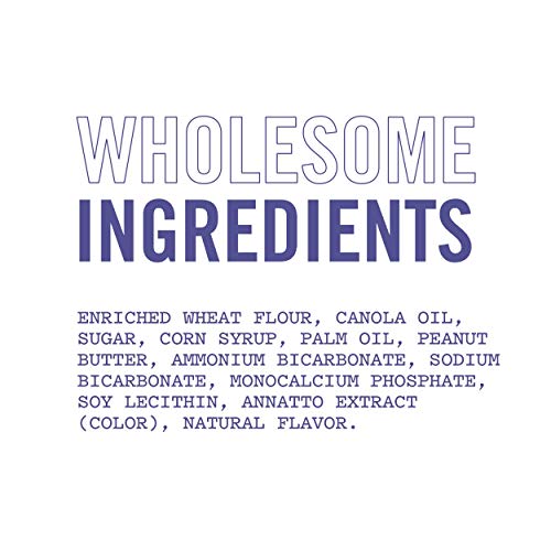 Three Dog Bakery Classic Cremes Baked Dog Treats, Golden with Peanut Butter Filling, 13 oz,Brown,310077