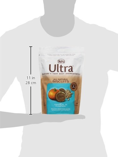 DISCONTINUED: ULTRA All Natural Biscuits Healthy Digestion Blend With Oatmeal and Pumpkin Dog Treats 16 oz.