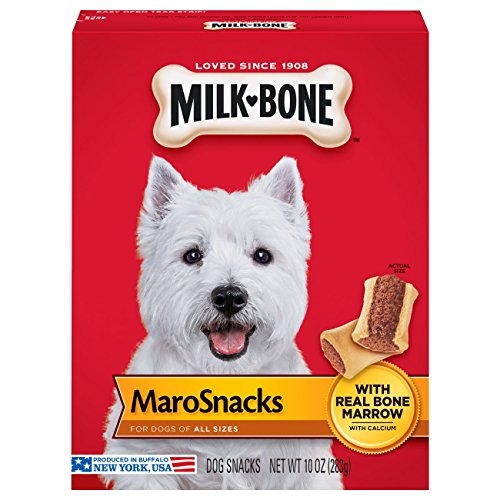 Milk-Bone MaroSnacks Dog Treats, 10 Ounce (Pack of 12)