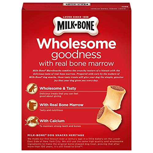 Milk-Bone MaroSnacks Dog Treats, 10 Ounce (Pack of 12)