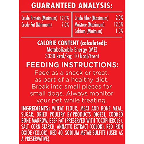 Milk-Bone MaroSnacks Dog Treats, 10 Ounce (Pack of 12)