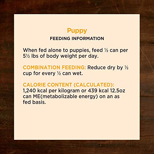 Wellness CORE Natural Wet Canned Grain Free Puppy Food,Turkey, Chicken & Herring, 12.5-Ounce Can (Pack of 12)