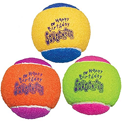 KONG Squeakair Birthday Balls - Premium Dog Toy