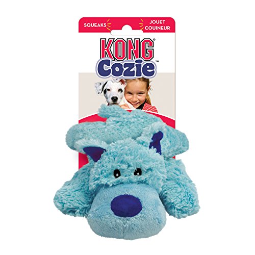 Medium KONG Cozie Baily Blue Dog Toy