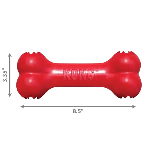 Durable Rubber Bone for Aggressive Chewers - Large