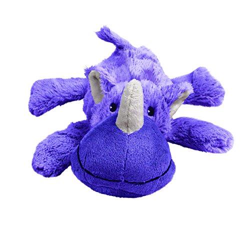 KONG Cozie Rhino Cuddle Dog Toy - Small