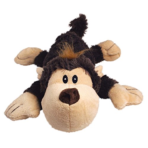 KONG Cozie Funky Monkey Plush Toy - Medium Dog