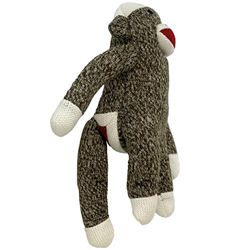 Sock Monkey Plush Toy for Dogs – All Breeds