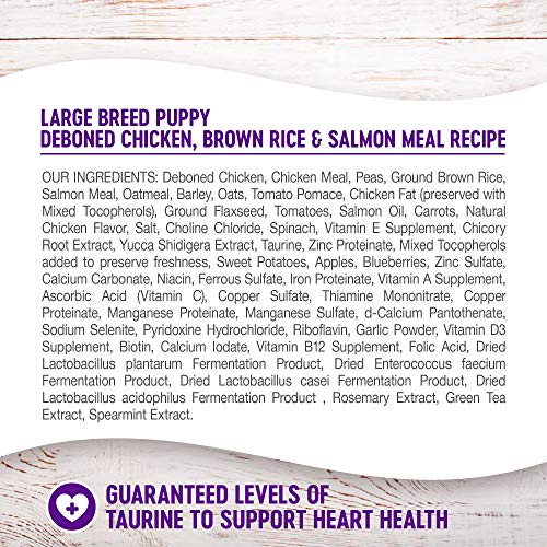 Large Breed Puppy Food with Natural Ingredients