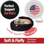 Bagel Pet Dog Bed By Majestic Pet Products Black 40 in