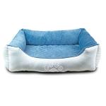 long rich Rectangle Bolster Pet Bed, Dog Bed Medium Size