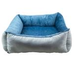 long rich Rectangle Bolster Pet Bed, Dog Bed Medium Size