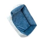 long rich Rectangle Bolster Pet Bed, Dog Bed Medium Size