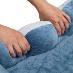 long rich Rectangle Bolster Pet Bed, Dog Bed Medium Size